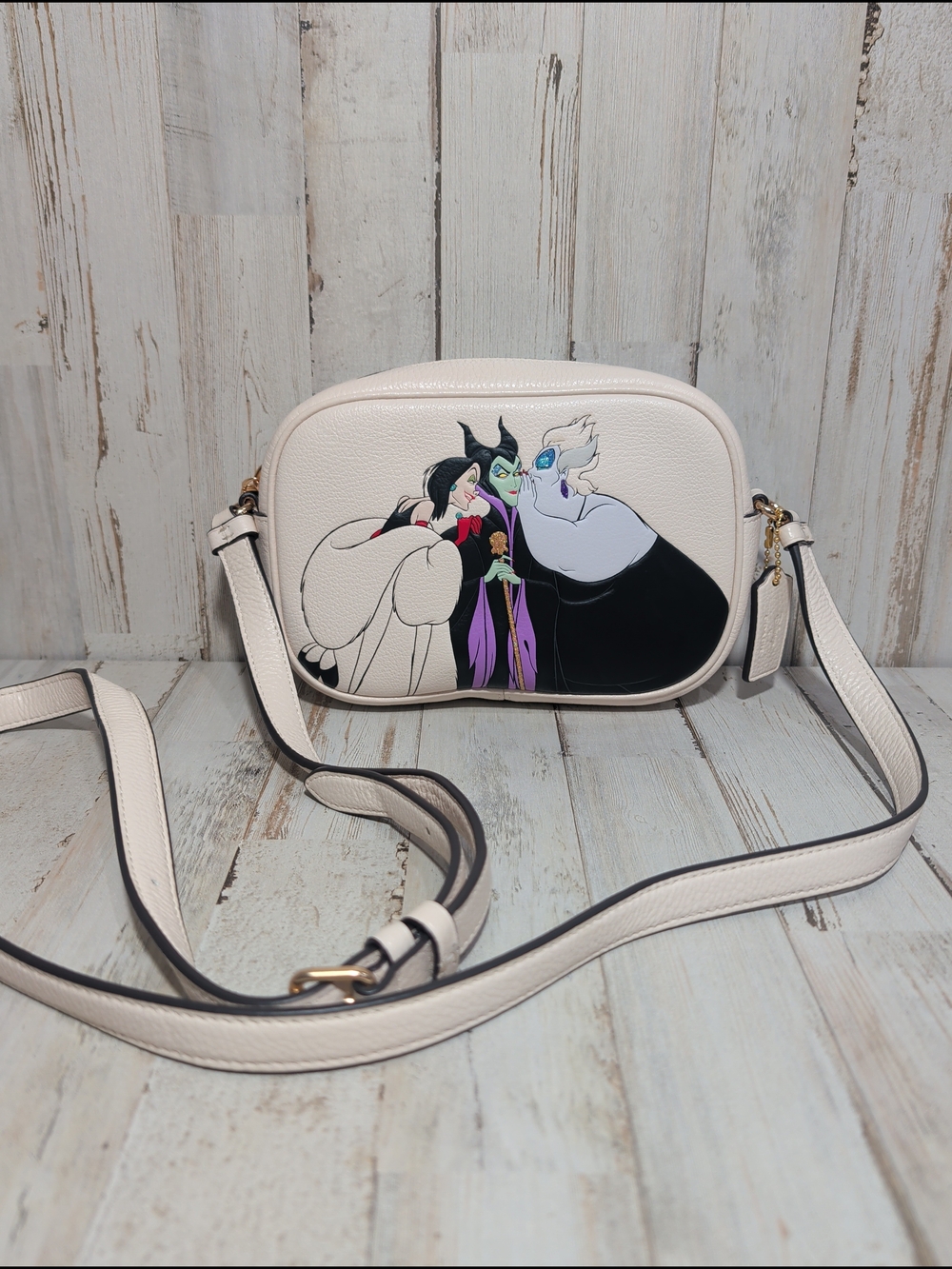 Coach x Disney Villains Mini Jamie Camera Bag - Crossbody - Maleficent - Cruella